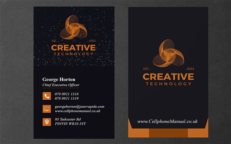 Creative Visiting Card - Business Card Corporate Identity