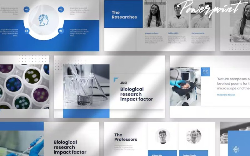 Jusi - Medical Powerpoint Template PowerPoint Template