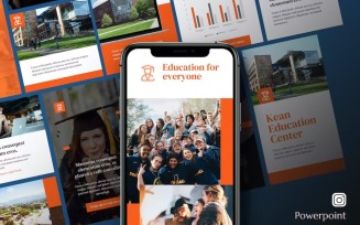Kean - Education Instagram Kit Powerpoint