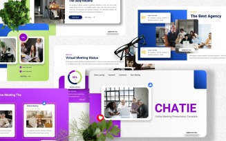 Chatie - Online Meeting Keynote Templates