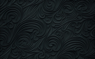 Dark Pattern Background | Wavy Lines Pattern | Textured Waves Background