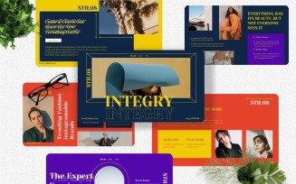 Integry - Fashion Creative Googleslide Template
