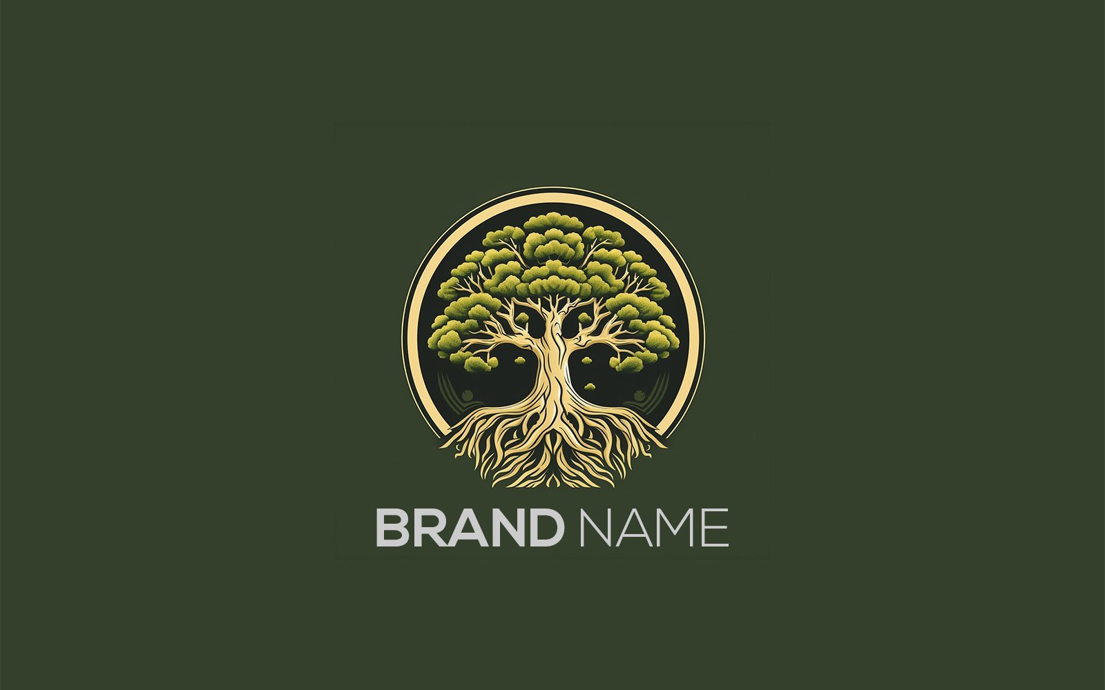 Kit Graphique #345834 Oak Arbre Divers Modles Web - Logo template Preview