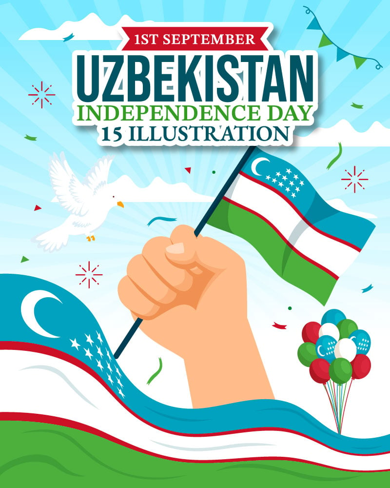Kit Graphique #345844 Uzbekistan Independence Divers Modles Web - Logo template Preview