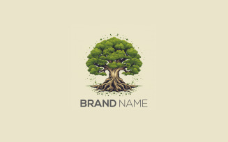 Organic Tree Logo | Creative Tree Logo
