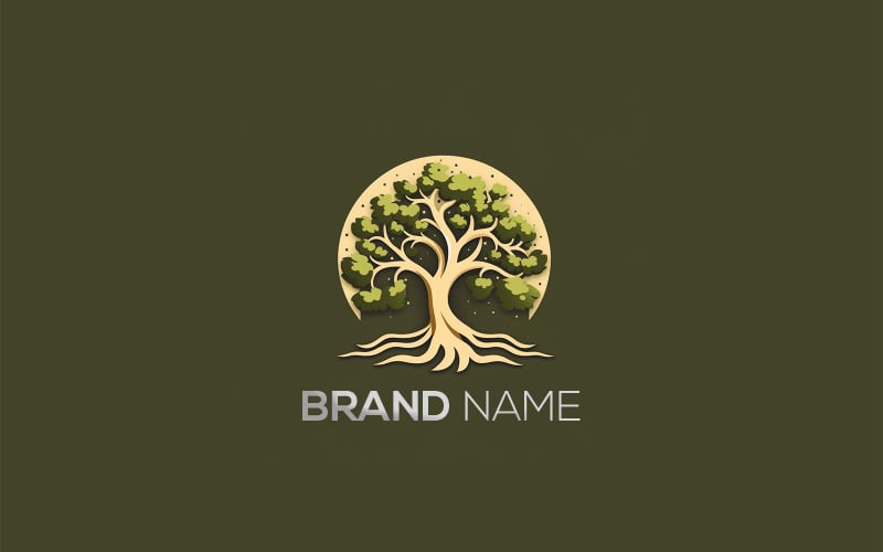 Tree Logo | Natural Logo Design Logo Template