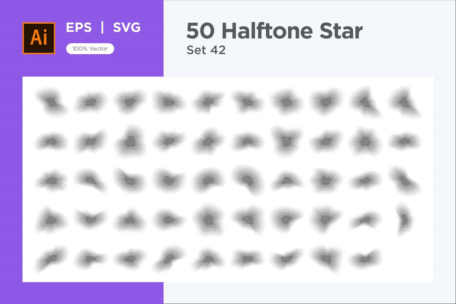 Kit Graphique #345923 Stars Halftone Divers Modles Web - Logo template Preview