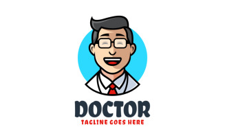 Doctor Mascot Cartoon Logo 1