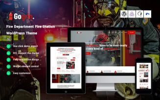 Gogrin - Fire Department & Fire Station WordPress Theme