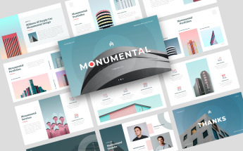 Monumental - Creative Keynote Template