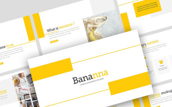 Bananna Business Keynote Template