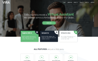 VIRA Website Template