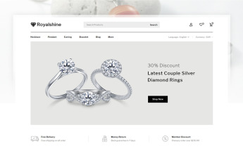 Royalshine - Jewellery Store PrestaShop Theme