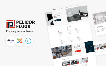 Pelicor Floor - Flooring Multipage Joomla Template
