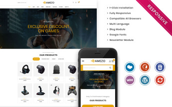 Gamezo - The Branded Gaming WooCommerce Theme