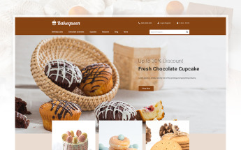 Bakequeen - Bakery Store PrestaShop Theme