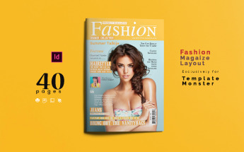 Fashion Magazine Template