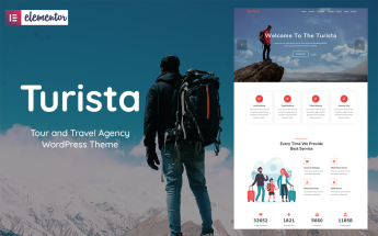 Turista - Tour and Travel Agency WordPress Theme