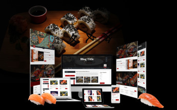 Responsywny motyw WordPress Fattsuhi | Japanese Sushi Restaurant #102983