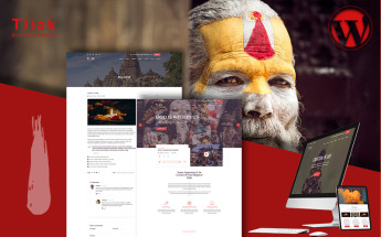 Tilak | Hindu Temple WordPress Theme