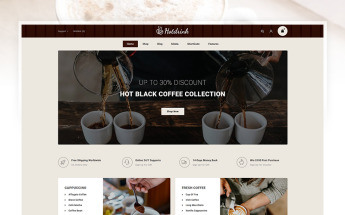 Hot Drink - Coffee Store WooCommerce Theme