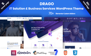 Drago-IT Solution & Business Services WordPress Theme
