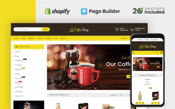 Drinks & Beverages Store Shopify Theme