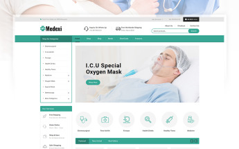 Reszponzív Medexi - Medical Drug Store WooCommerce sablon 105674