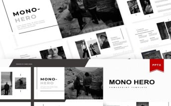 Mono Hero | PowerPoint Template