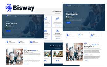 Bisway-Business and Corporate Html5 Website Template