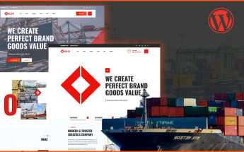 Responzivní WordPress motiv "Delco | Cargo & Shipping" #108531