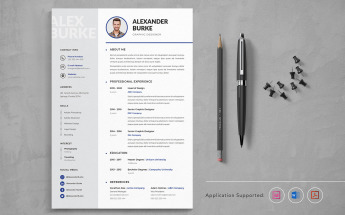 Professional CV Vol.4 Resume Template