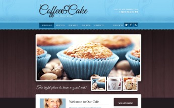 Tema Drupal #40338 per Un Sito di Caffetteria