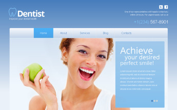 Diş Hekimliği Moto Cms Html #40471