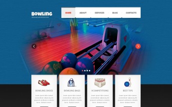 Thème Drupal pour site de bowling #41034