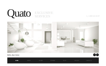 Plantilla Moto CMS HTML #42468 para Sitio de Hoteles