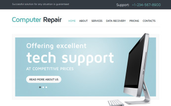 Computer Repair Moto CMS HTML Template