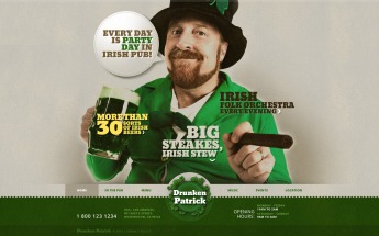 Pub Website Template