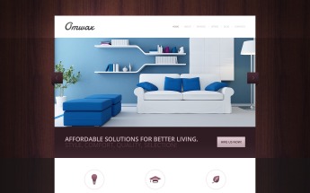 Plantilla Drupal Responsive para Sitio de Diseño interior #43874