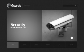 Security Responsive WordPress Theme