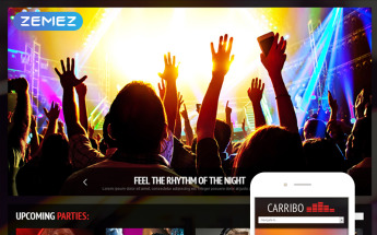 Night Club Joomla Template