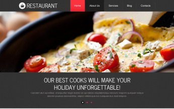 Drupal Vorlage namens "European Cuisine" #45519