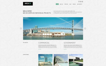 Responzivní Joomla šablona "Archon" #45601