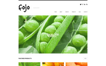 Reszponzív Organic Farming WordPress sablon 46782