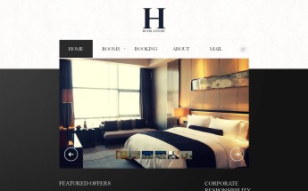 Plantilla Moto CMS HTML #47031 para Sitio de Hoteles