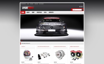 Responsywny motyw WooCommerce Top Quality Spares #47075