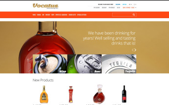 Alcohol for Your Party Tema Magento №47326