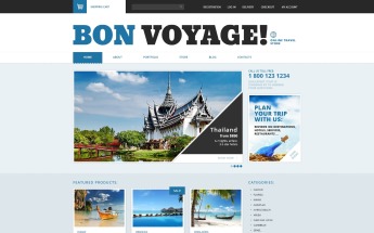 Tema WooCommerce Responsive para Sitio de Agencias de viajes #47683