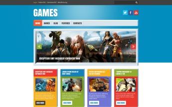Responzivní WordPress motiv "Game Reviews" #47780