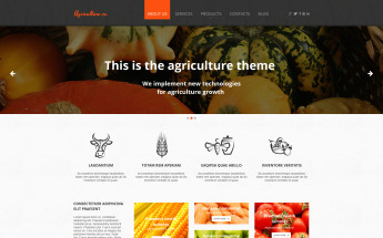 Fruit Moto CMS HTML Template